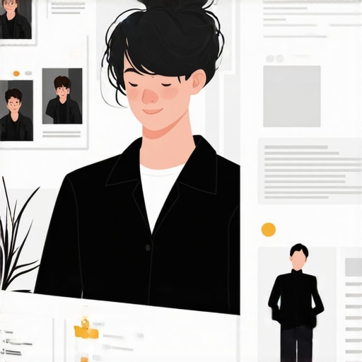 Business owner updating Google My Business profile with photos and reviews