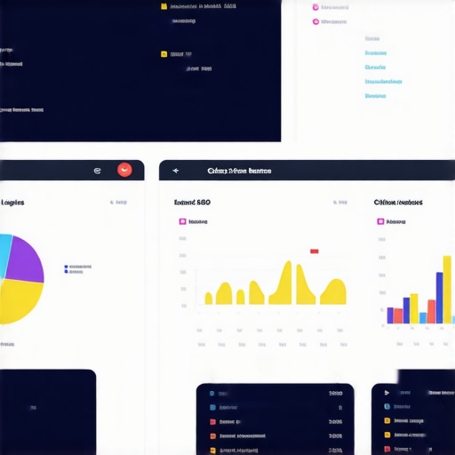 SEO Dashboard with Monitoring Tools Screenshot of local SEO tracking software dashboard managing citations, rankings, and reviews.