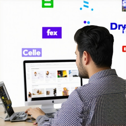 Business Listing Optimization Business owner fixing inconsistent NAP data across multiple directories.