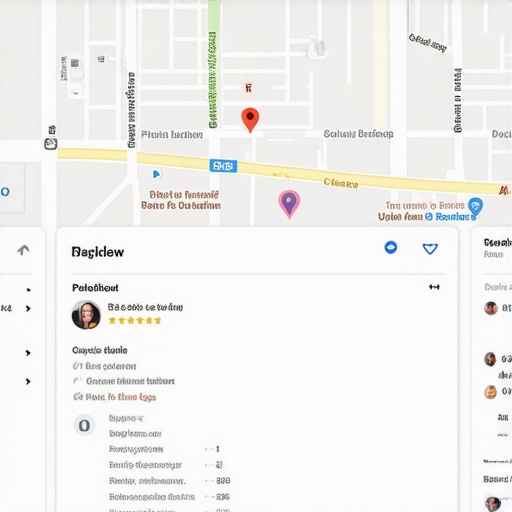 Screenshot showing a well-optimized GMB profile with reviews, photos, and business details