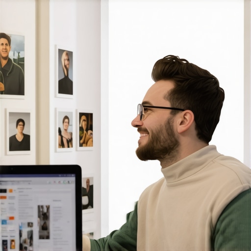 Google My Business dashboard management Business owner updating GMB profile with reviews and images