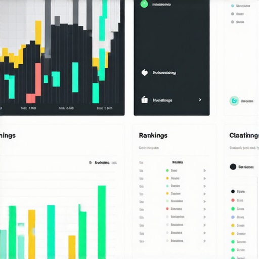Screenshot of a local SEO management dashboard with rankings, reviews, and citation data.