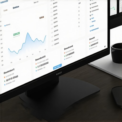 Local SEO Dashboard for Map Pack Maintenance Person analyzing local SEO performance on computer screen with rankings, reviews, and citations.