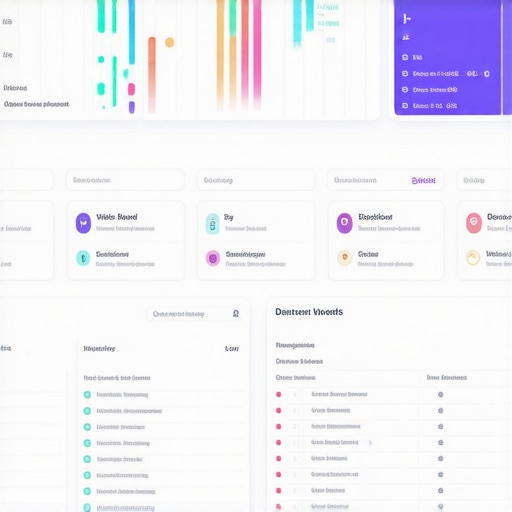 Business dashboard displaying live inventory updates and map rankings
