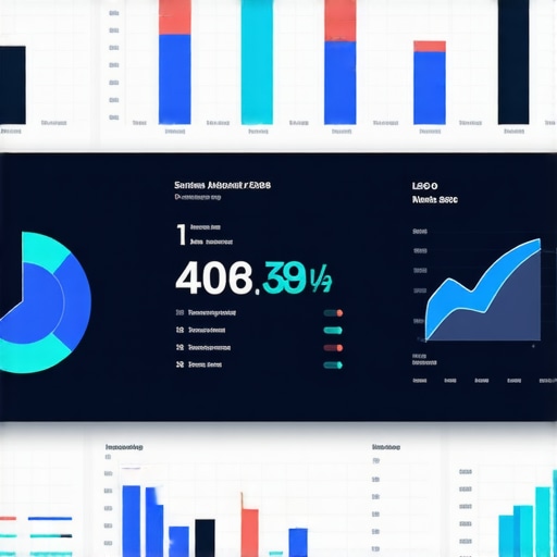 Person analyzing local SEO data on a computer screen