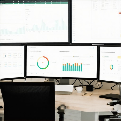 Workspace with Local SEO Tools Screens displaying analytics and citation management tools for local SEO.